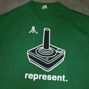 Vintage Atari "represent" short sleeve t-shirt
